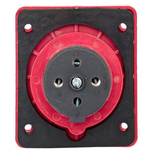 Розетка скрыт. уст. 16А 380В 3P+РЕ IP44 (414) EKF ps-414-16-380 фото 4