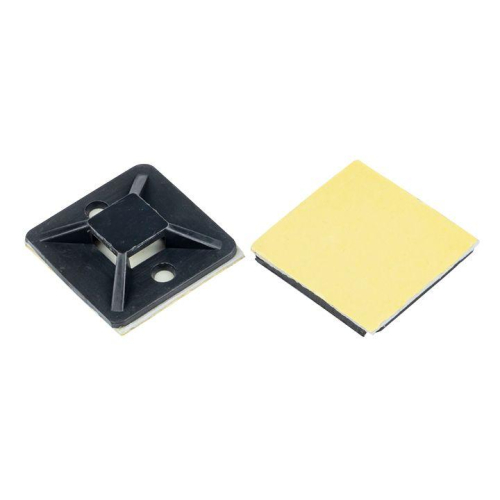 Площадка самоклеящаяся 20х20мм черн. (уп.100шт) EKF plc-20x20-b фото 4