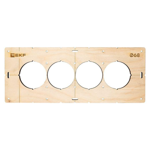 Комплект шаблонов для подрозетников d68мм Expert EKF sh-d68-k фото 9