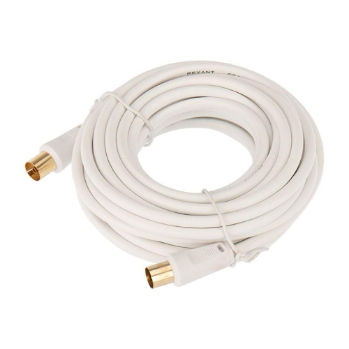 Шнур TV Plug - TV Jack 7м бел. Rexant 18-0006 фото 4
