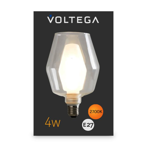 Лампа светодиодная филаментная Loft 271 G1254Вт 2700К E27 DIM Voltega 8547 фото 6