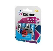 Элемент питания алкалиновый LR LR6 BP-4 (блист.4шт) Космос KOCLR64BL_classic