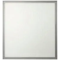 Светильник светодиодный SPL-5-40-6K (S) 595х595х8 40Вт 6500К IP40 2800лм универс. Ra&gt;80 без драйвера NationStar ультратонкая панель серебр. ЭРА Б0026960