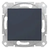 Механизм выключателя 1-кл. СП Sedna 10А IP20 (сх. 1) 250В графит SchE SDN0100170