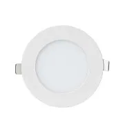 Светильник светодиодный ДВО RLP-eco 6Вт 230В 4000К 420лм 120/100мм IP40 бел. IN HOME 4690612009995