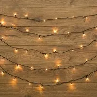 Гирлянда светодиодная универсальная 20м 200LED тепл. бел. с контроллером Neon-Night 304-116