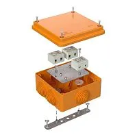 Коробка огнестойкая ОП 40-0300-FR6.0-6 Е15-Е120 100х100х50 Промрукав 40-0300-FR6.0-6