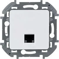 Розетка информационная RJ45 Inspiria CAT.6 UTP бел. Leg 673830