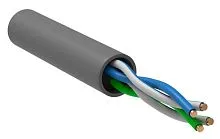 Кабель связи витая пара U/UTP кат. 5E 2 пары PVC 1м сер. GENERICA ITK BC1-C5E02-111-305-G