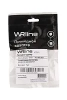 Адаптер проходной RJ45-RJ45 (8p8c) WR-CA-8p8c-C5E-SH кат. 5е экранир. WRline 505224