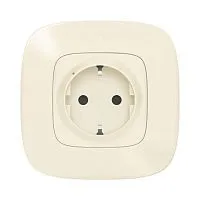 Розетка умная 2К+З Valena Allure 16А 230В сл. кость Netatmo 752694