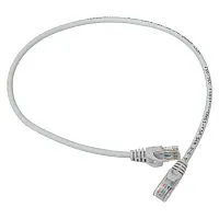Патч-корд кат.5e неэкранированный UTP оболочка LSZH сер. (0.5м) TeraLINK PRO EKF TRP-5EUTP-LSH-05M-GY